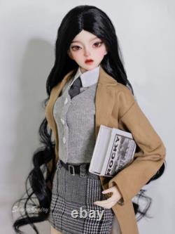 Poupée BJD Fille à Joint Boule 1/3 Yeux en Résine Cheveux Maquillage Vêtements ENSEMBLE COMPLET Cadeau Jouet