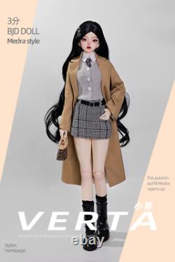 Poupée BJD Fille à Joint Boule 1/3 Yeux en Résine Cheveux Maquillage Vêtements ENSEMBLE COMPLET Cadeau Jouet