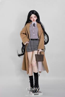 Poupée BJD Fille à Joint Boule 1/3 Yeux en Résine Cheveux Maquillage Vêtements ENSEMBLE COMPLET Cadeau Jouet