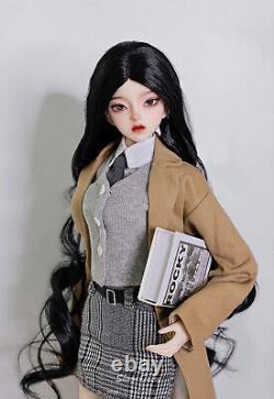 Poupée BJD Fille à Joint Boule 1/3 Yeux en Résine Cheveux Maquillage Vêtements ENSEMBLE COMPLET Cadeau Jouet