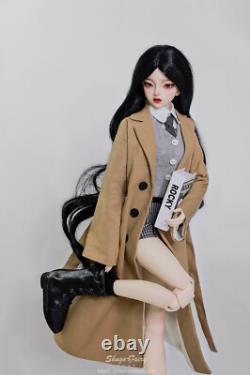 Poupée BJD Fille à Joint Boule 1/3 Yeux en Résine Cheveux Maquillage Vêtements ENSEMBLE COMPLET Cadeau Jouet