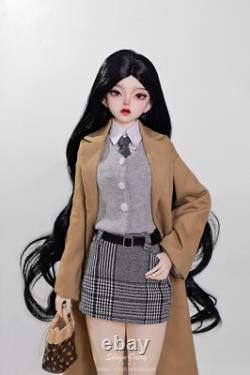Poupée BJD Fille à Joint Boule 1/3 Yeux en Résine Cheveux Maquillage Vêtements ENSEMBLE COMPLET Cadeau Jouet