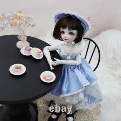 Poupée BJD SD en résine 1/6 avec articulation, yeux, maquillage de visage, vêtements, poupée fille mignonne, ensemble complet de jouets