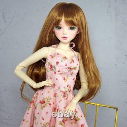 Poupée BJD Toy élégante de 22 pouces + robe longue en ensemble complet, identique à l'image