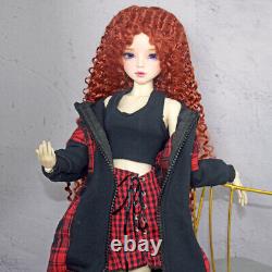 Poupée BJD de 1/3 56cm de hauteur avec robe gilet manteau chaussures ensemble complet