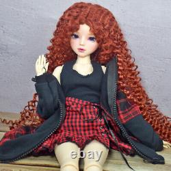 Poupée BJD de 1/3 56cm de hauteur avec robe gilet manteau chaussures ensemble complet