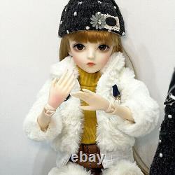 Poupée BJD de 1/3 Jouet 24 pouces Ensemble complet de perruque de tenue de poupée fille Maquillage amovible amélioré