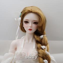 Poupée BJD en résine Joint Full Set 1/3 Fille Princesse Cadeau Maquillage Visage Perruque Vêtements Jouet