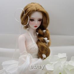 Poupée BJD en résine Joint Full Set 1/3 Fille Princesse Cadeau Maquillage Visage Perruque Vêtements Jouet