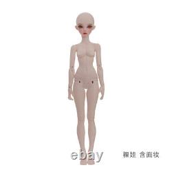 Poupée BJD faite main en résine 1/4 avec ensemble complet de vêtements, perruque et corps articulé en balle, cadeau pour fille