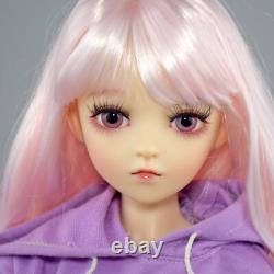 Poupée de fille de 24 pouces avec vêtements, pantalons, chaussures, ensemble complet, poupée BJD, yeux interchangeables