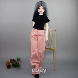 Poupée de fille de 56 cm de hauteur avec corps articulé + ensemble complet de vêtements à la mode BJD poupée jouet