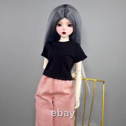 Poupée de fille de 56 cm de hauteur avec corps articulé + ensemble complet de vêtements à la mode BJD poupée jouet