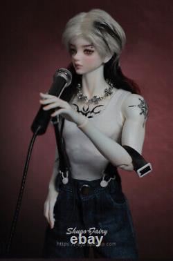 Poupée en résine articulée MSD BJD de 1/4, Garçon Muscle Man avec tatouages, Ensemble complet de jouets cadeau