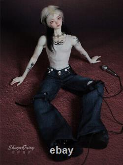 Poupée en résine articulée MSD BJD de 1/4, Garçon Muscle Man avec tatouages, Ensemble complet de jouets cadeau