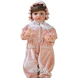 Poupée fille renaissante de 22 pouces avec ensemble complet de vêtements, poupée renaissante mignonne, jouet de 55 cm