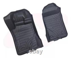 Pour Toyota Hilux Double Cab Automatique 2022 Sur Tapis de Sol en Caoutchouc 3d Ensemble Complet
