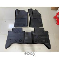 Pour Toyota Hilux Double Cab Automatique 2022 Sur Tapis de Sol en Caoutchouc 3d Ensemble Complet