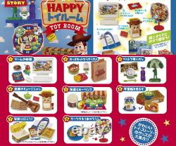 Re-ment Miniature Disney Toy Story Happy Toy Room Full Set Of 8 Pcs Japon