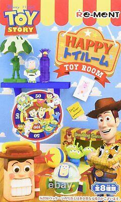 Ré-ment Toy Story Disney Happy Room Miniature Figures Box Full Set 8 Complet