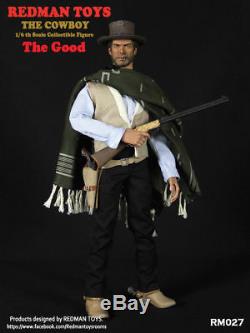 Redman Jouets Rm027 Cowboy The Good 1 / 6e Homme D'action Figure Sets De Collection