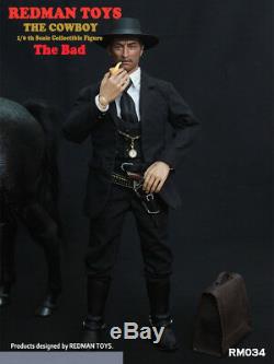 Redman Jouets Rm034 Le Cowboy The Bad 1/6 Full Scale Sets Homme Figure Collection