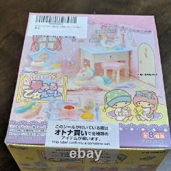 Sanrio Little Twin Stars Re-ment Miniature Ensemble Complet Boîte De 8 Packs Candy Toy