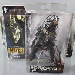 Série 1 des MONSTRES McFarlane ENSEMBLE COMPLET DE 6 Figurines Horreur 2002 NEUF