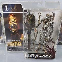 Série 1 des MONSTRES McFarlane ENSEMBLE COMPLET DE 6 Figurines Horreur 2002 NEUF