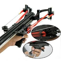 Slingshot Rifle Hunting Outdoor Full Set Laser Scope Fishing Catapulte Bow Toy Us