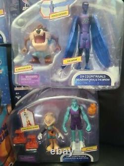 Space Jam New Legacy Lot Action Figurines Full Set 14 Jouets Lebron Marvin Blaster