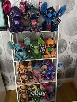 Stitch Crashes Disney Peluches Ensemble Complet Collection 1-12 Édition Limitée