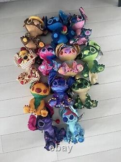 Stitch s'invite chez Disney : Collection complète de peluches édition limitée 1-12.