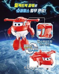 Super Wings Saison 8 Robot Transformateur Électrique 6 Types Ensemble Complet Jouet 5 Coréen 2024