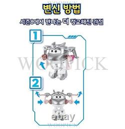 Super Wings Saison 8 Robot Transformateur Électrique 6 Types Ensemble Complet Jouet 5 Coréen 2024