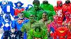 Super-héros Toys Collection Playtime Full Weekend Episode Hulk Spiderman Jeu Action Figurine