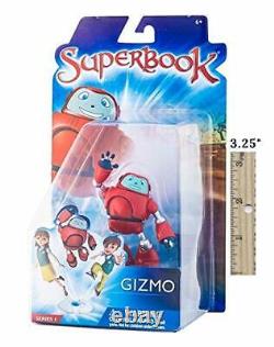 Superbook Gizmo Toy Saison 3 Ensemble Complet 13 Épisodes + Livre D’activités