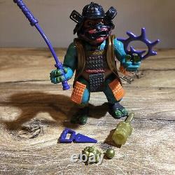 TMNT Playmate Samurai 3 Film Ensemble complet de figurines d'action 1993 Presque complet