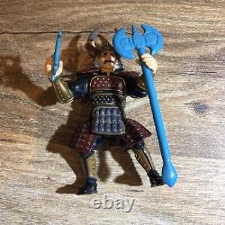 TMNT Playmate Samurai 3 Film Ensemble complet de figurines d'action 1993 Presque complet