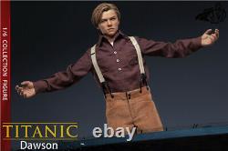 Titanic Dawson 16 Jack Leonardo Dicaprio 12 Mâle Figure Full Set Modèle Jouet