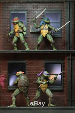 Tmnt 1990 7 Action Figure Teenage Mutant Ninja Turtles Neca Enfants Jouets Cadeaux