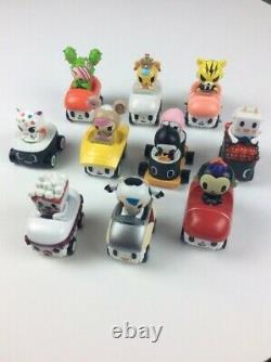 Tokidoki Sushi Voiture Figurine Jouet Ensemble Complet De 10 Avec Chaser Adios Ciao-5332