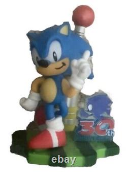 Toutes les figurines Sonic à construire de Just Toys, ensemble complet de 4 dioramas.