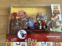 Toy Story Continent Oublié Figures Ensemble Complet Battleoplis 3 Pack Moc Brand New