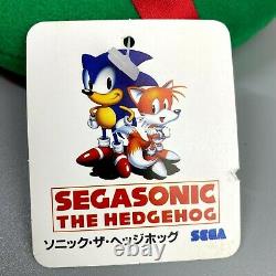 Très Rare 1994 Sega Sonic Le Hedgehog X Mas Ensemble Complet 4 Jouet De Poupée En Peluche De Noël