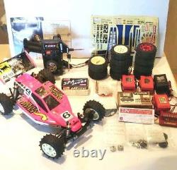 Turbo Optima MID Special Kyosho Radio Control Vintage Beaucoup D'option Jeu Complet