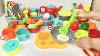 Unboxing Miniature En Plastique Complet Kitchen Set Collection Jouet Cuisine Jeu Kitchen Set Toy Review