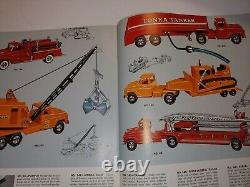 Vintage Original 1961 Tonka Toys 16 Page Catalogue Couleur Complet, Camions, Ensembles, Nr. Menthe