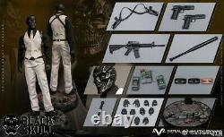 Vts Toys 1/6 Vm-029 Crâne Noir Soldat Ensemble Complet Figurine Collection De Poupées Cadeau De Jouet