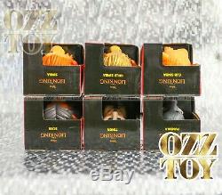 Woolworths Roi Lion Ooshies Grand Grand Jeu Complet Rare Gold Simba Ozz Toy Ooshie